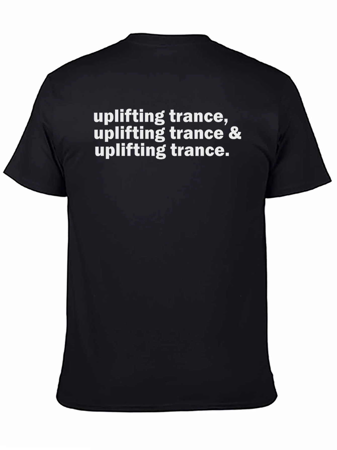 Uplifting Trance Graphic T-Shirt - Stylish Music Lover Tee