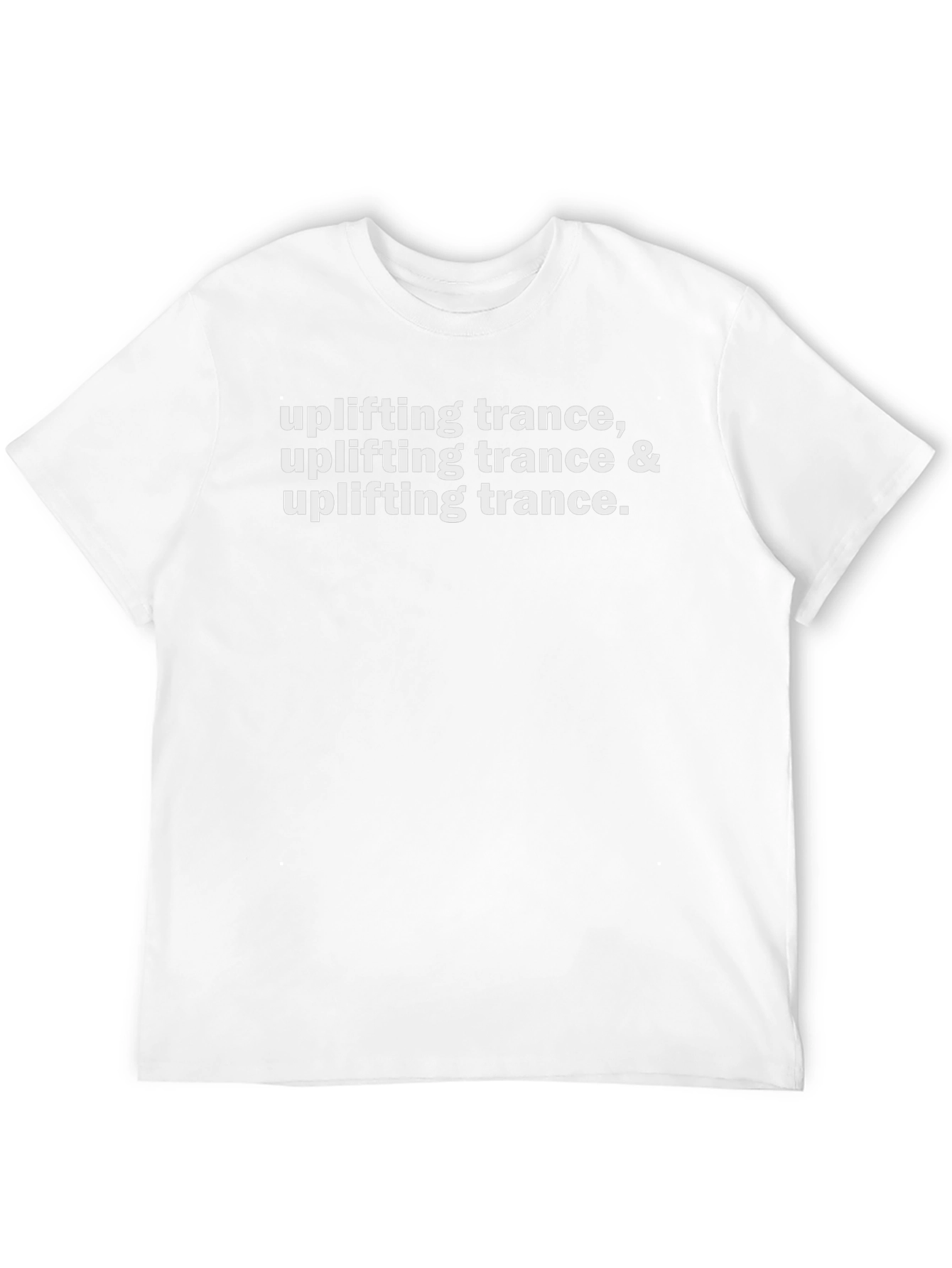 Uplifting Trance Graphic T-Shirt - Stylish Music Lover Tee