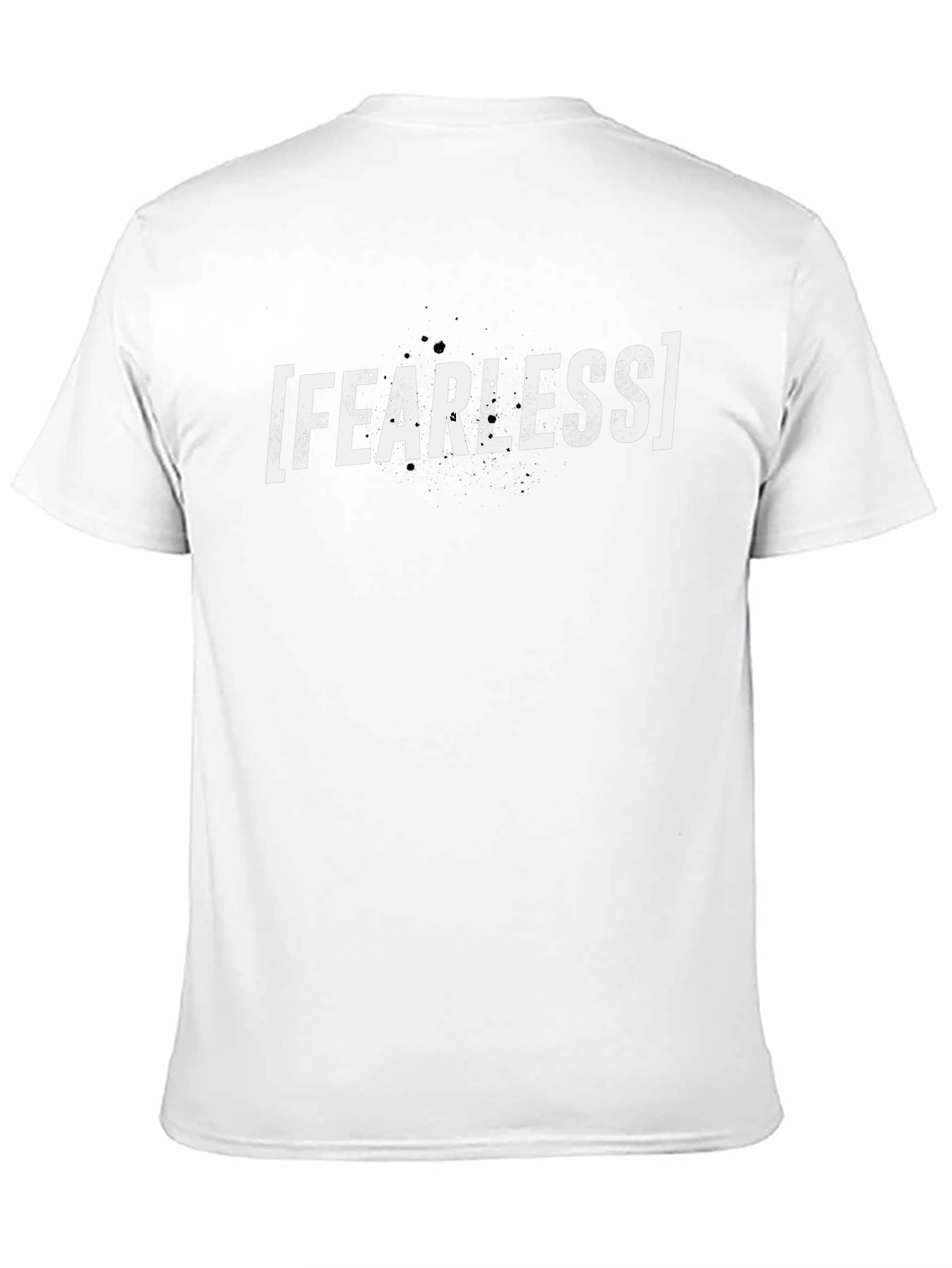 Fearless Graphic Tee - Bold Black T-Shirt