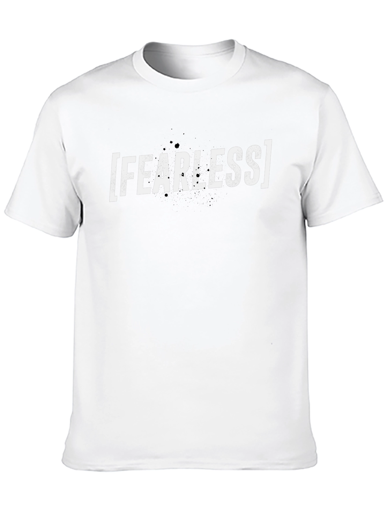 Fearless Graphic Tee - Bold Black T-Shirt