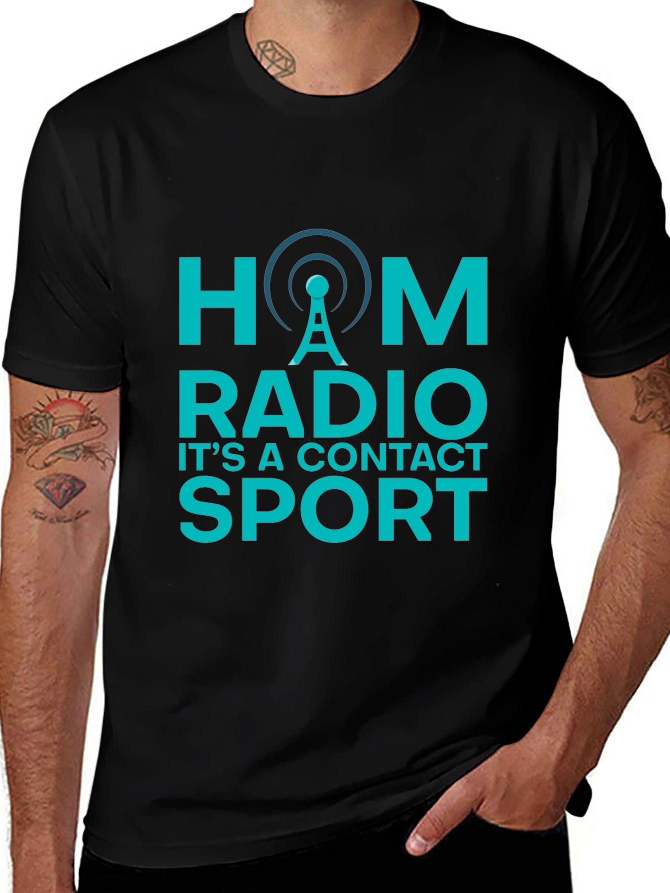 Ham Radio Contact Sport T-Shirt