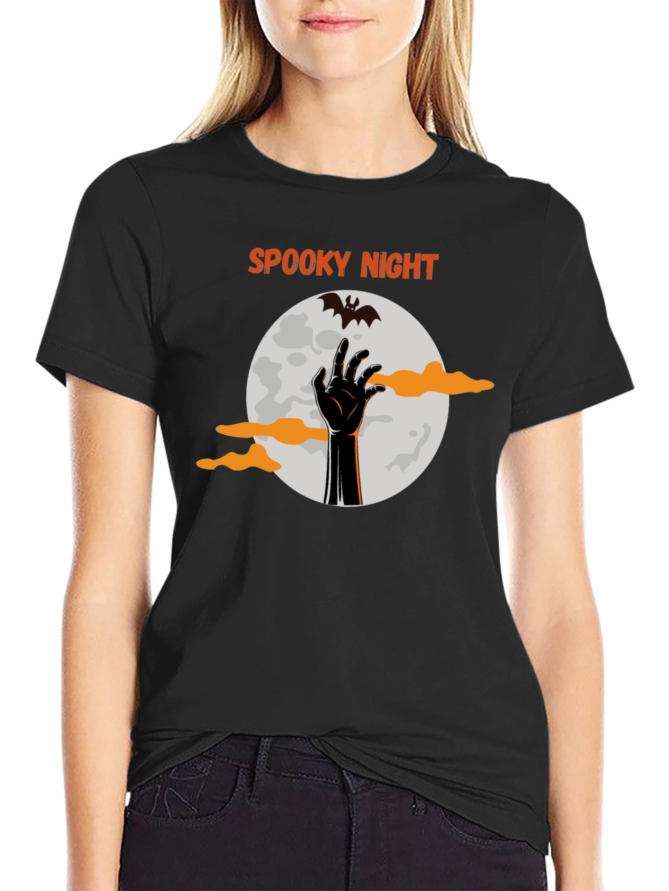 Spooky Night Halloween Graphic Tee
