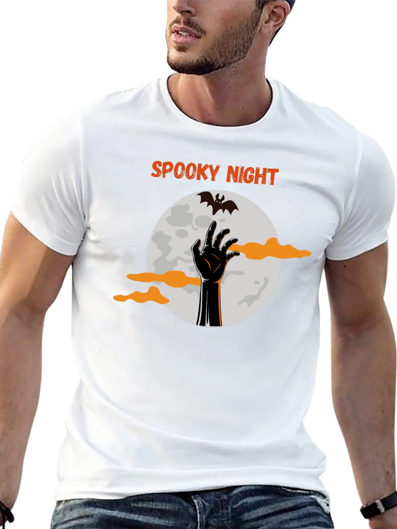 Spooky Night Halloween Graphic Tee