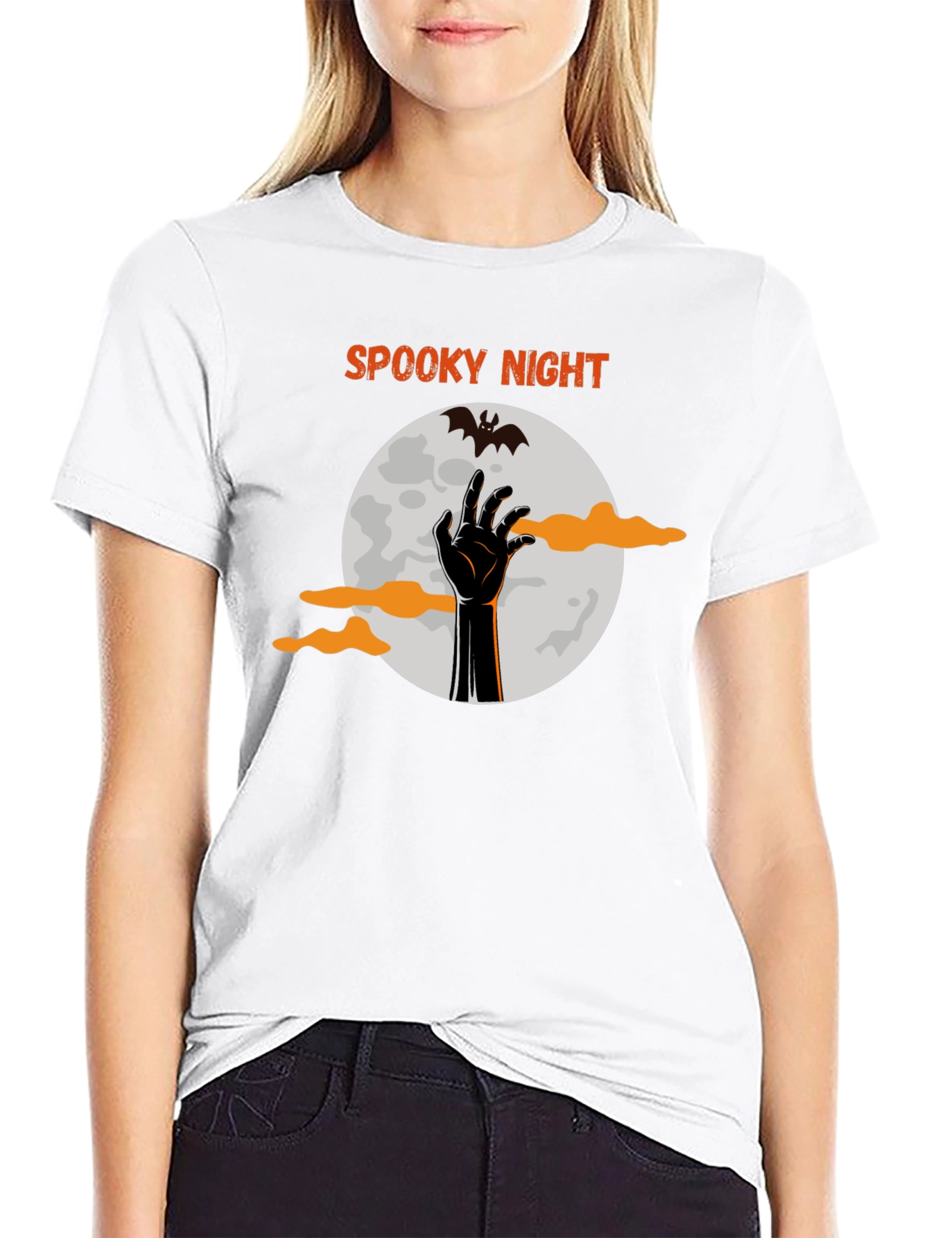 Spooky Night Halloween Graphic Tee