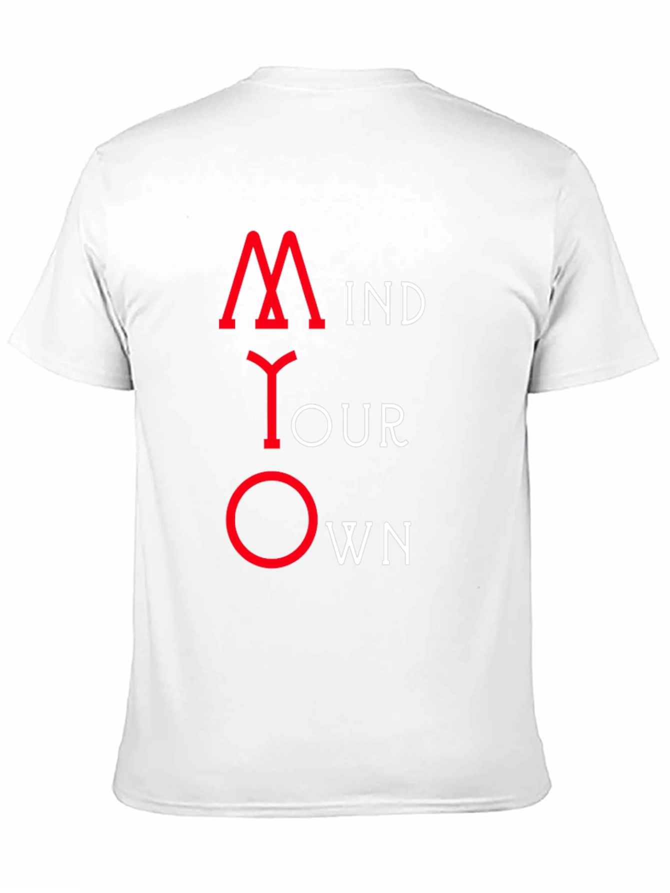 Mind Your Own Business Black Graphic Tee