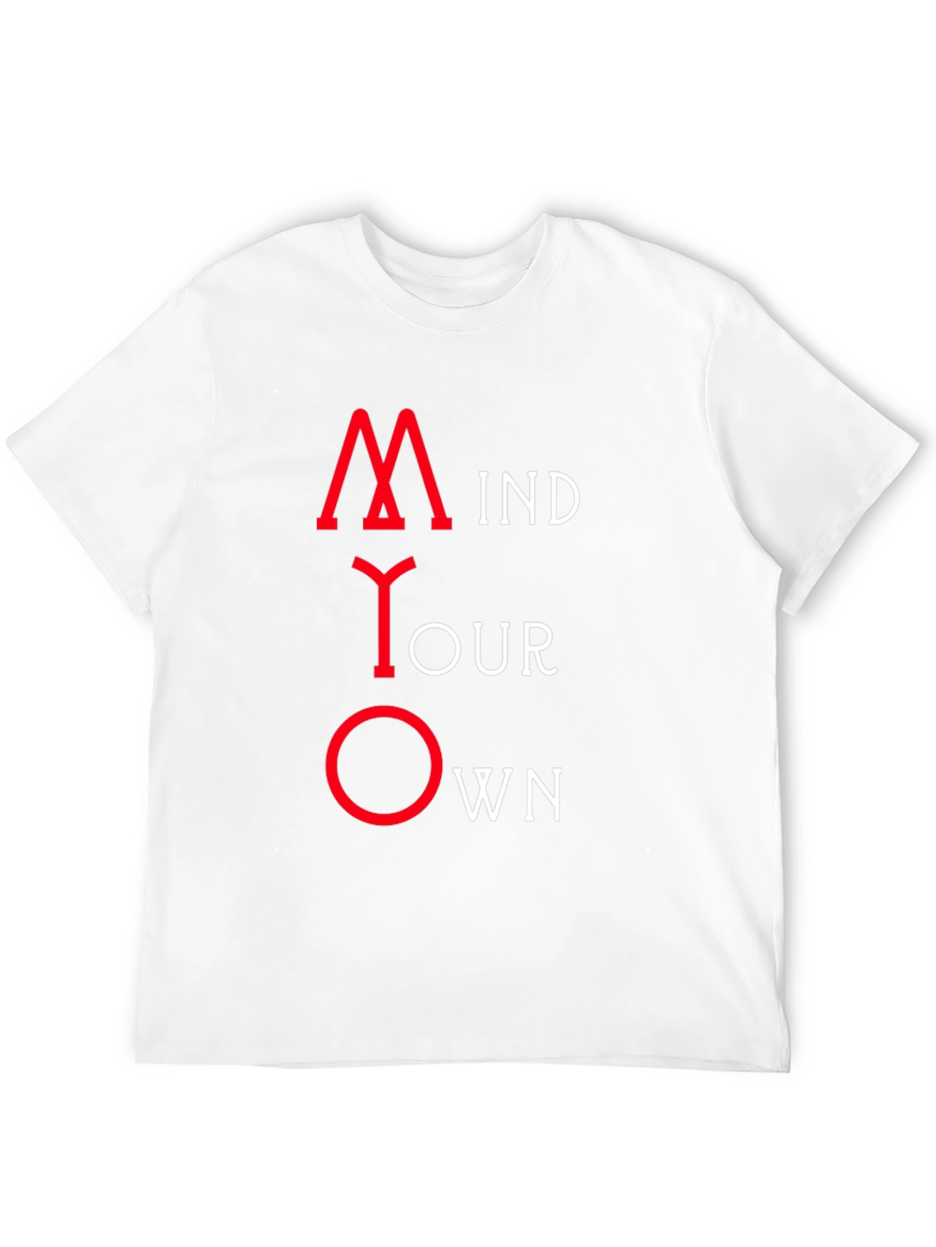 Mind Your Own Business Black Graphic Tee