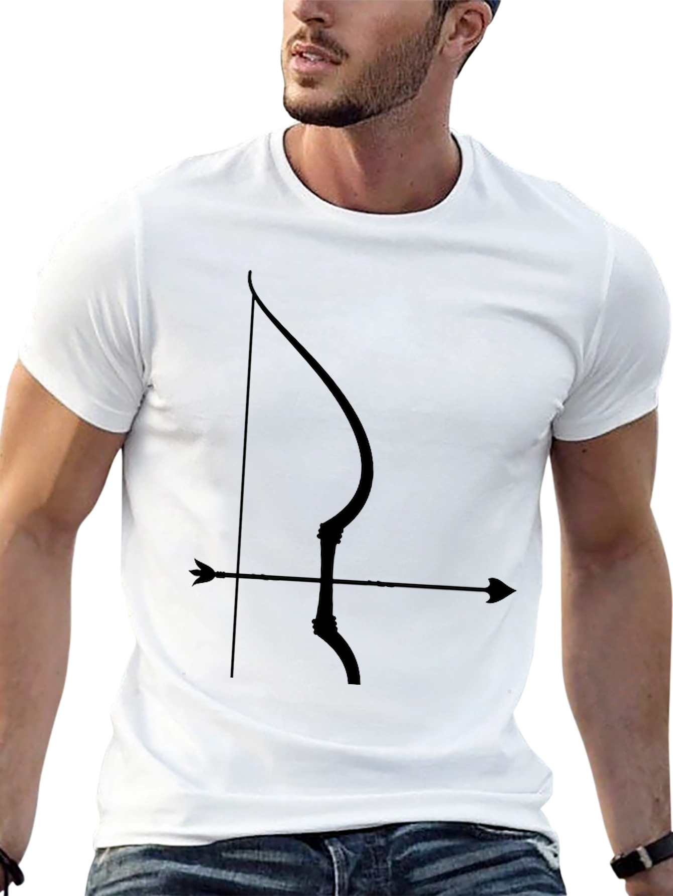 Archery Bow and Arrow Graphic Tee