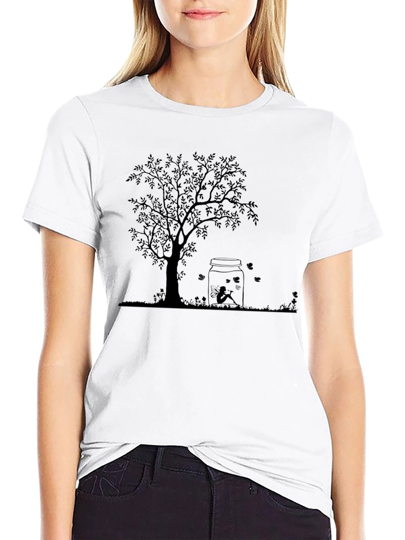 Nature Silhouette Graphic Tee