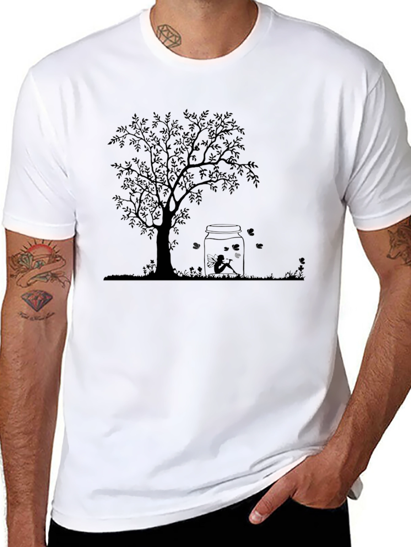 Nature Silhouette Graphic Tee
