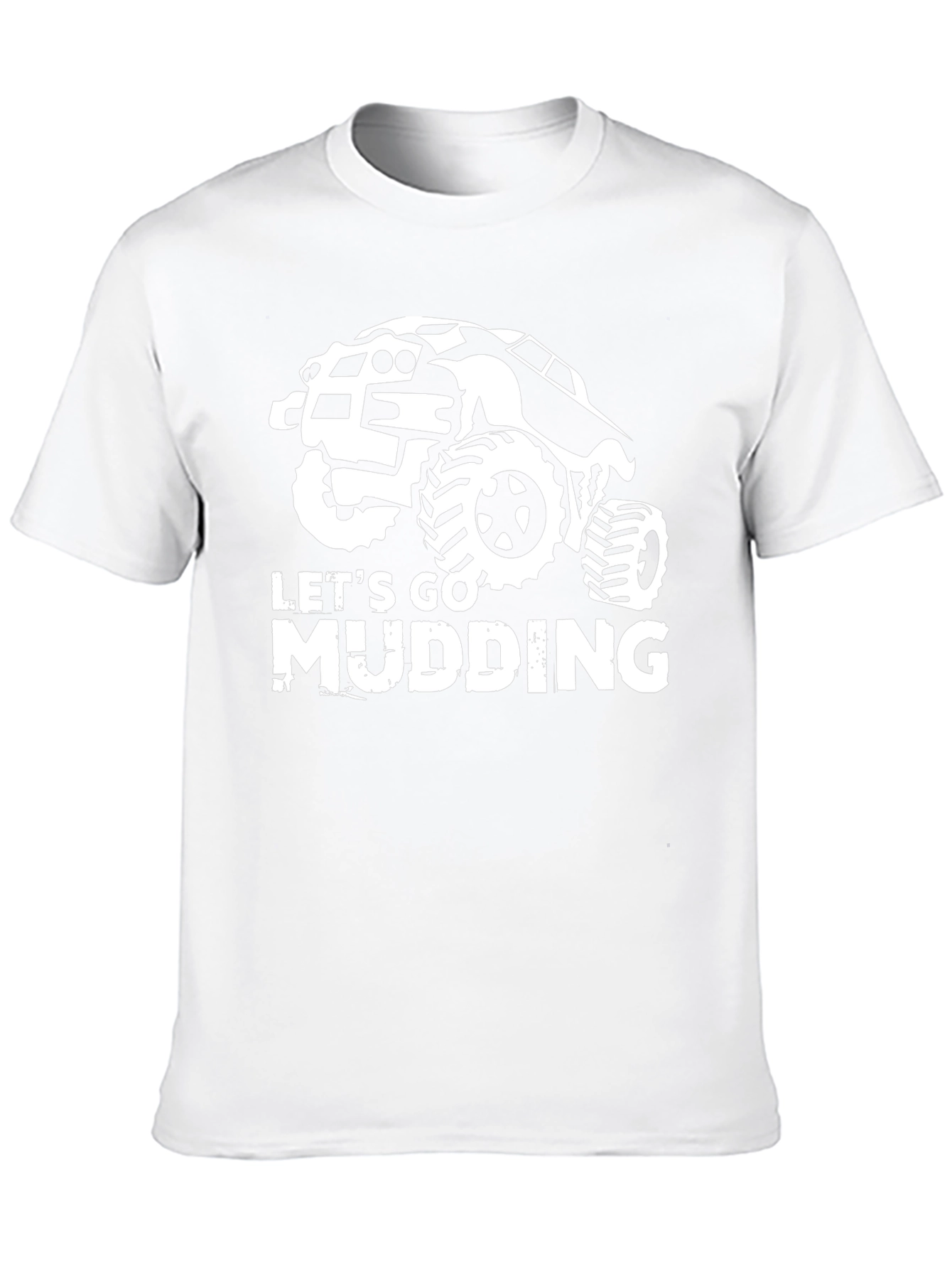 Lets Go Mudding Black T-Shirt