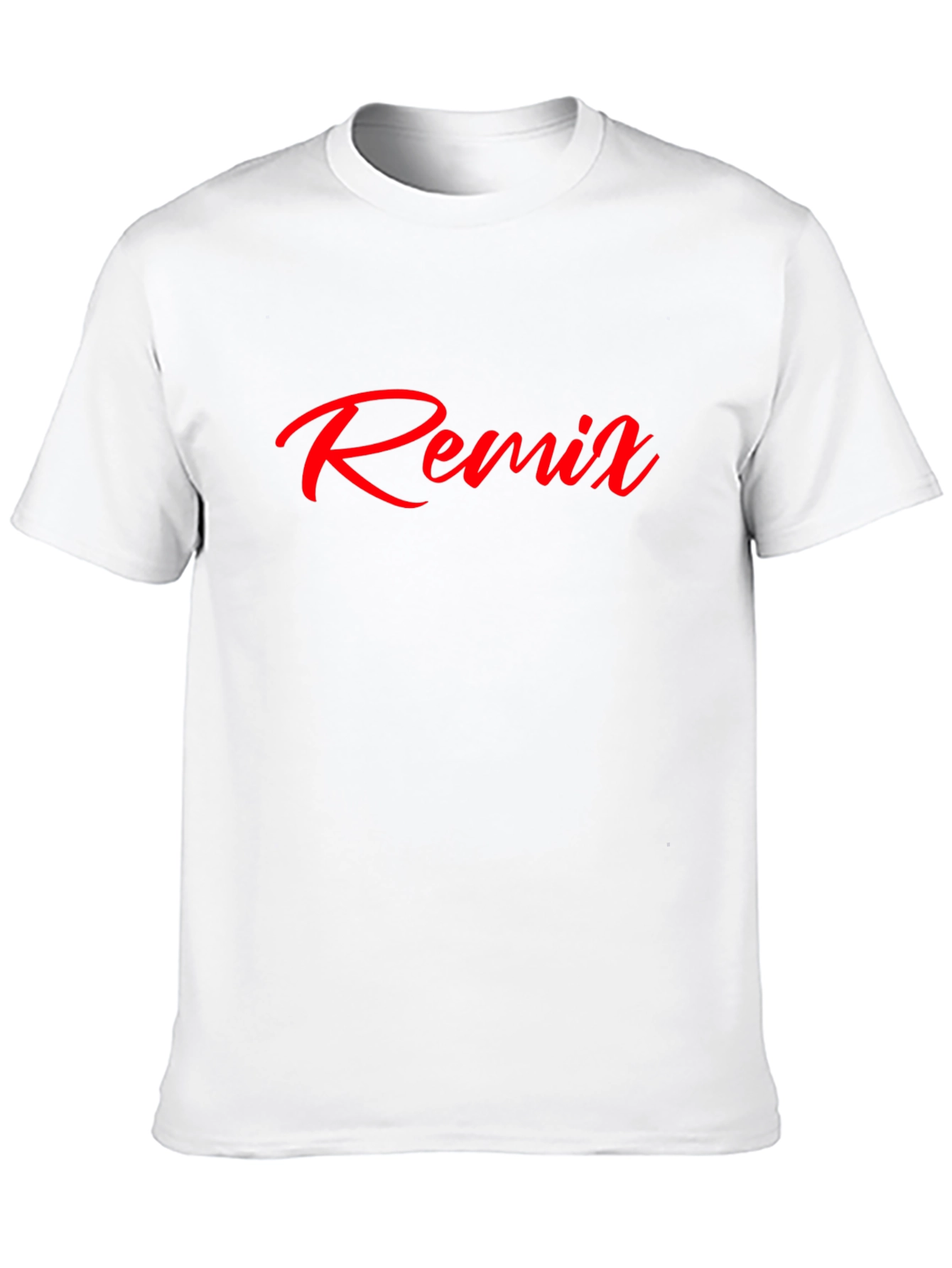 Remix Graphic Tee - Stylish Short Sleeve Shirt