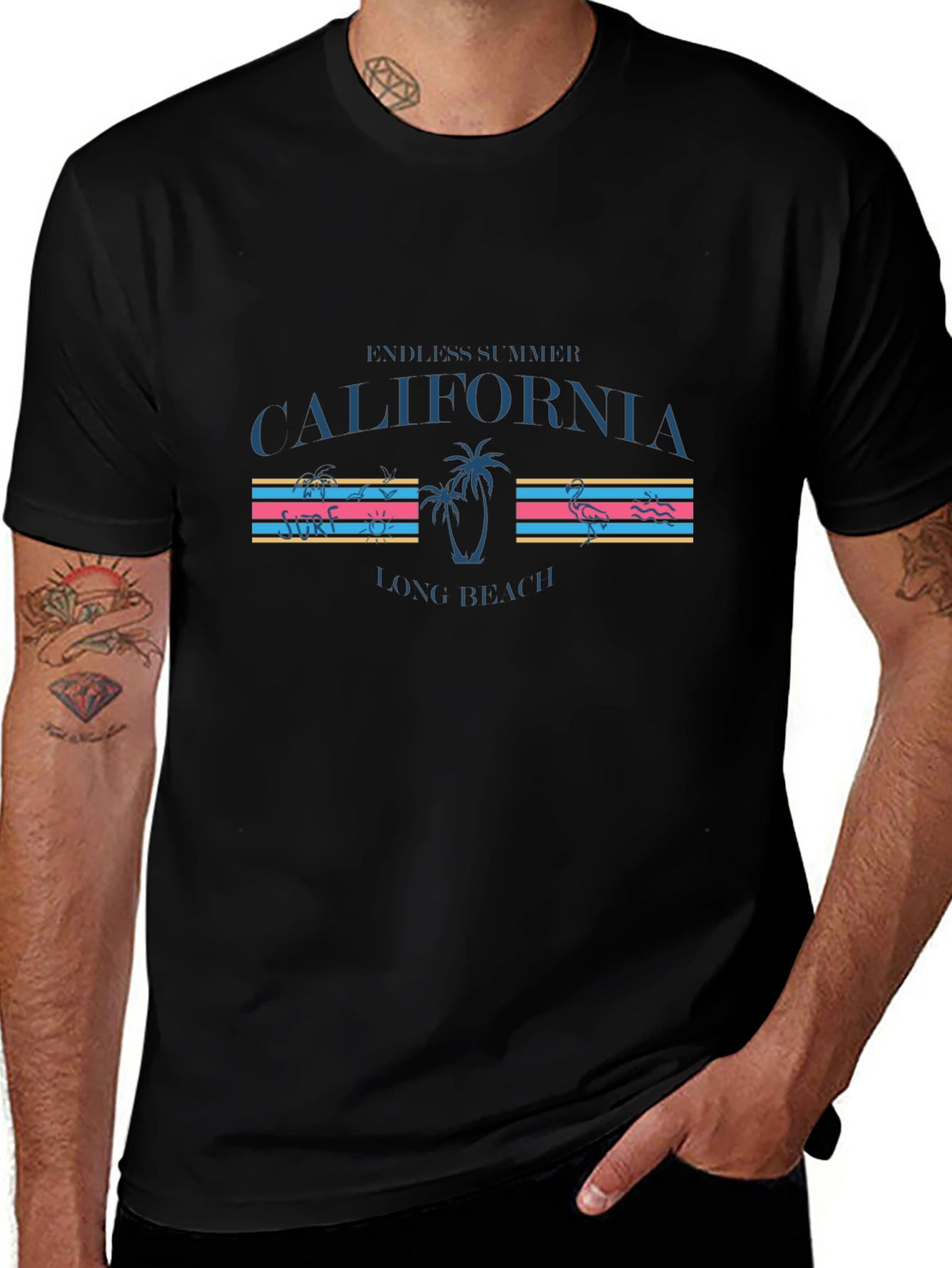 California Endless Summer Graphic T-Shirt