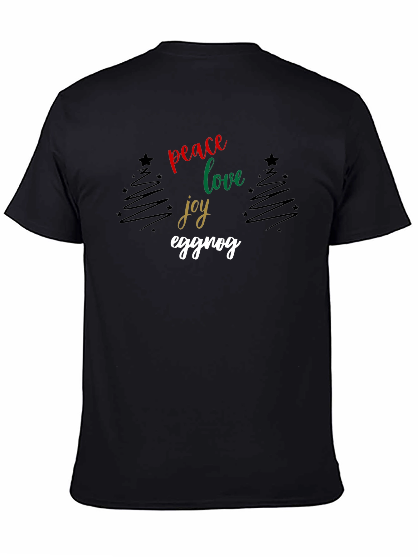 Peace Love Joy Eggnog Christmas T-Shirt
