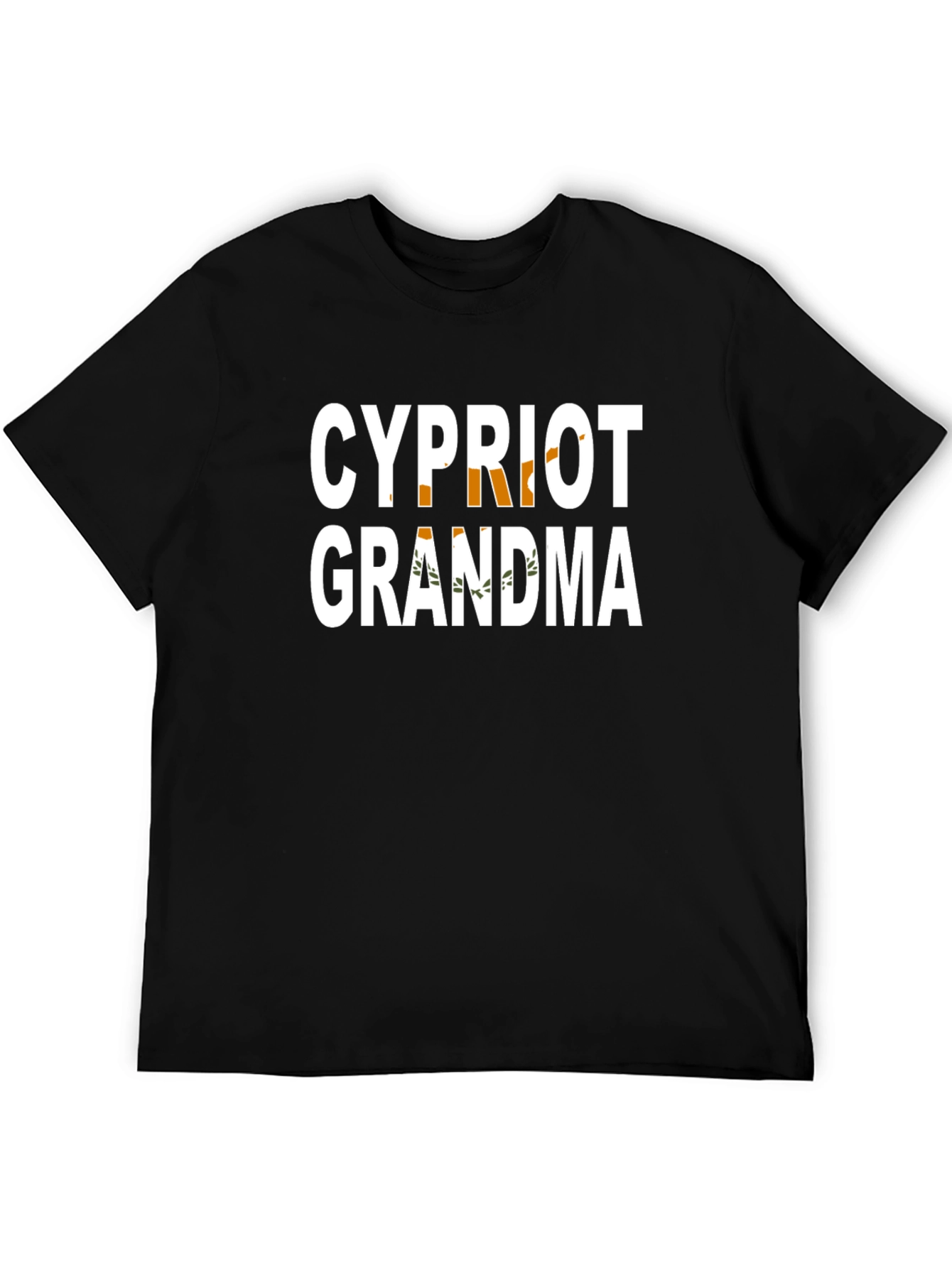 Cypriot Grandma Black T-Shirt