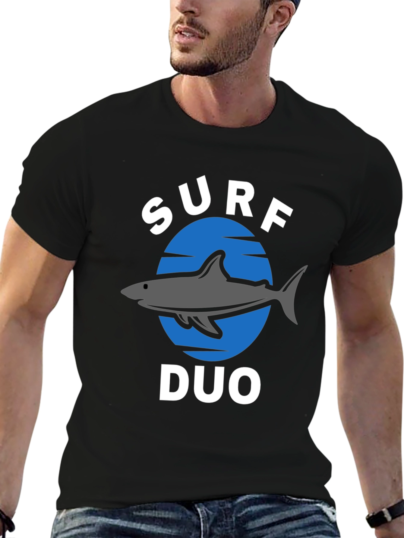 Surf Duo Shark Graphic T-Shirt