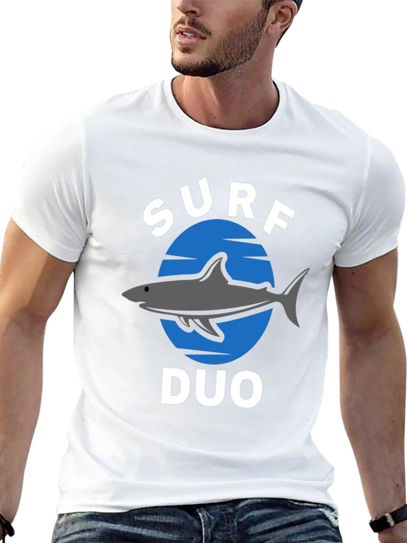 Surf Duo Shark Graphic T-Shirt