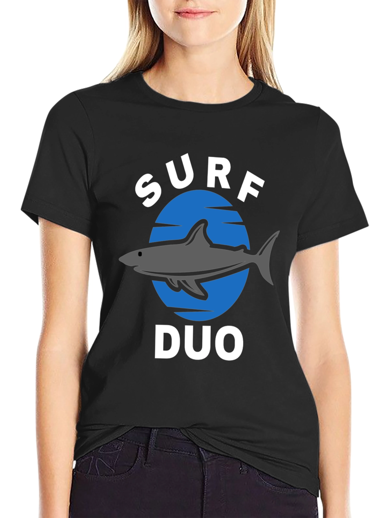 Surf Duo Shark Graphic T-Shirt