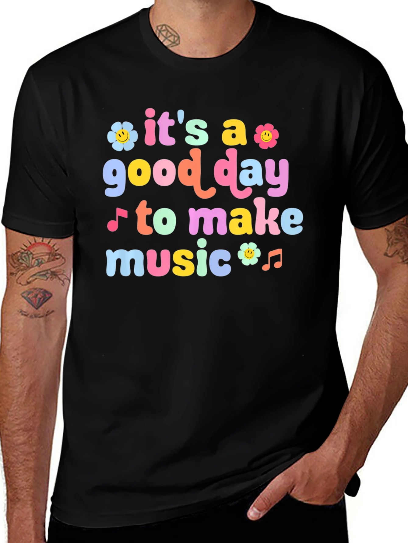 Its A Good Day To Make Music Graphic Tee