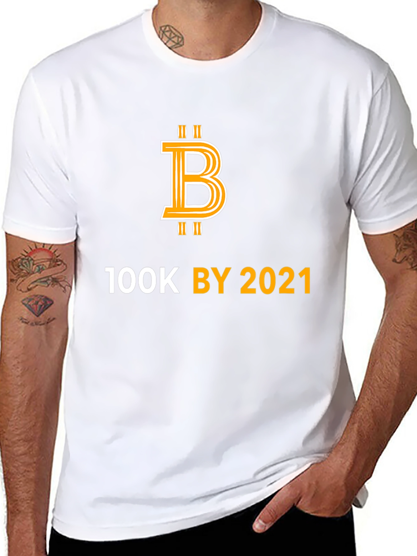 Bitcoin 100K by 2021 T-Shirt