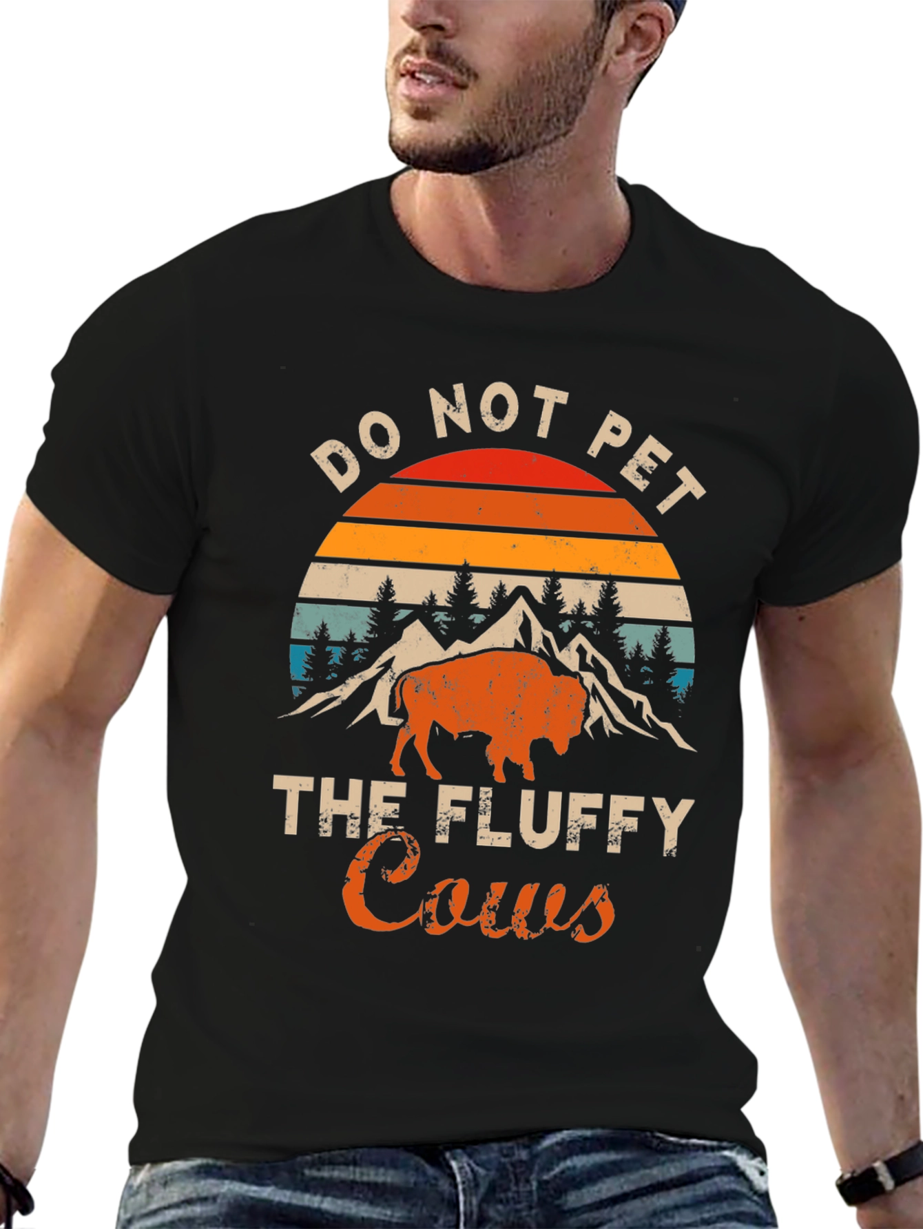 Do Not Pet the Fluffy Cows T-Shirt