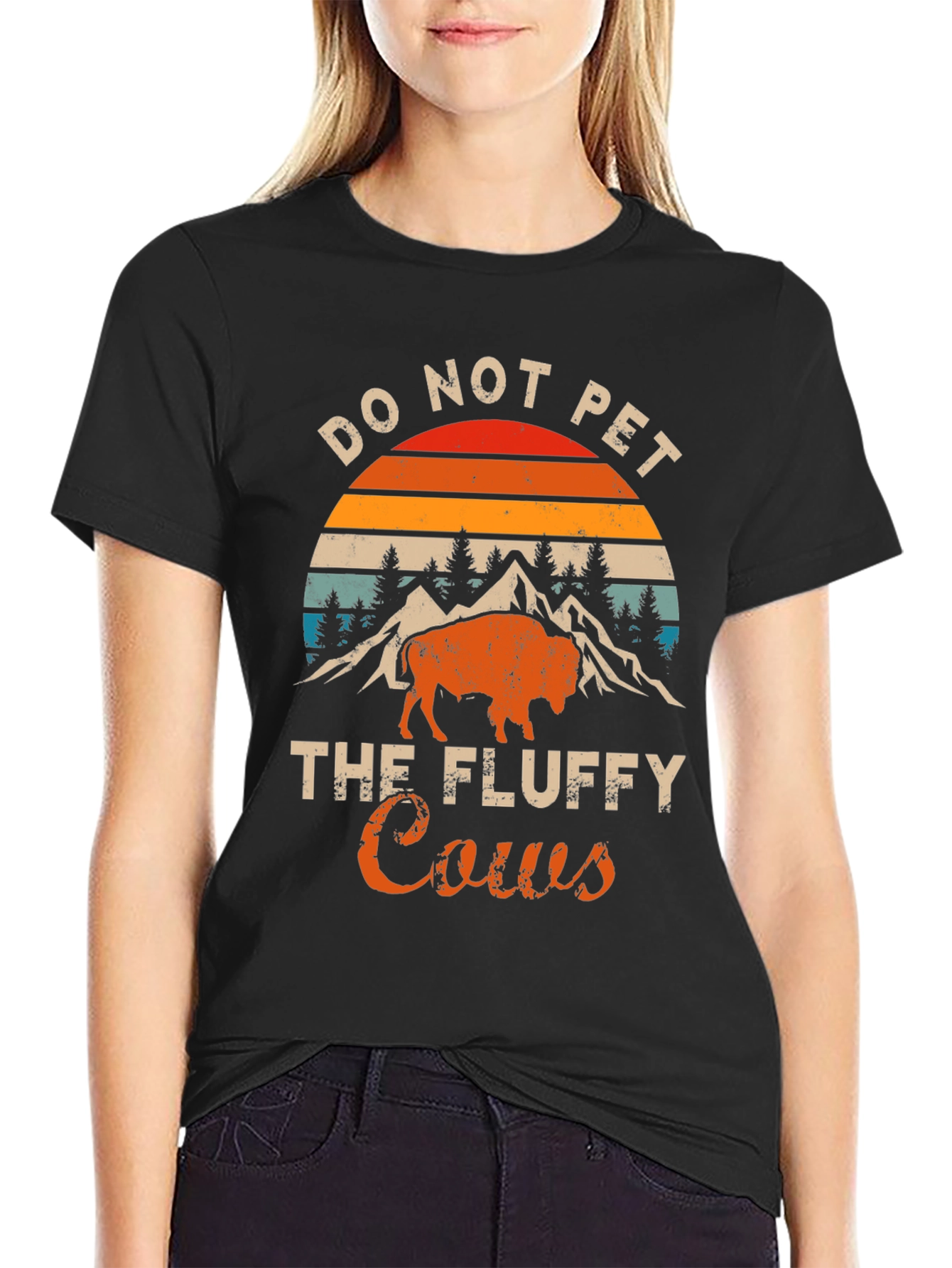 Do Not Pet the Fluffy Cows T-Shirt