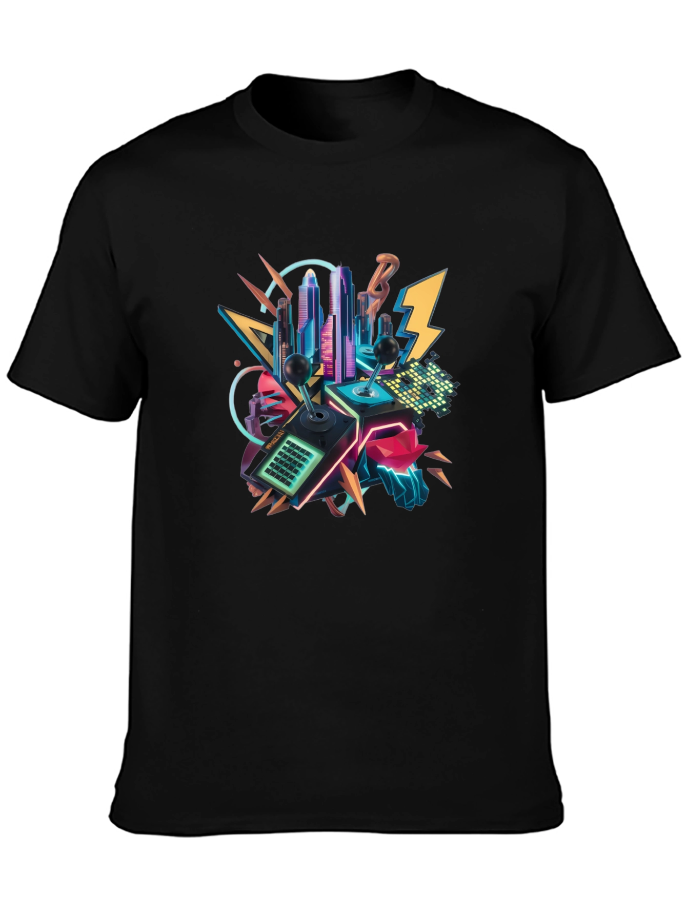 Retro Arcade T-Shirt - Gamer Style
