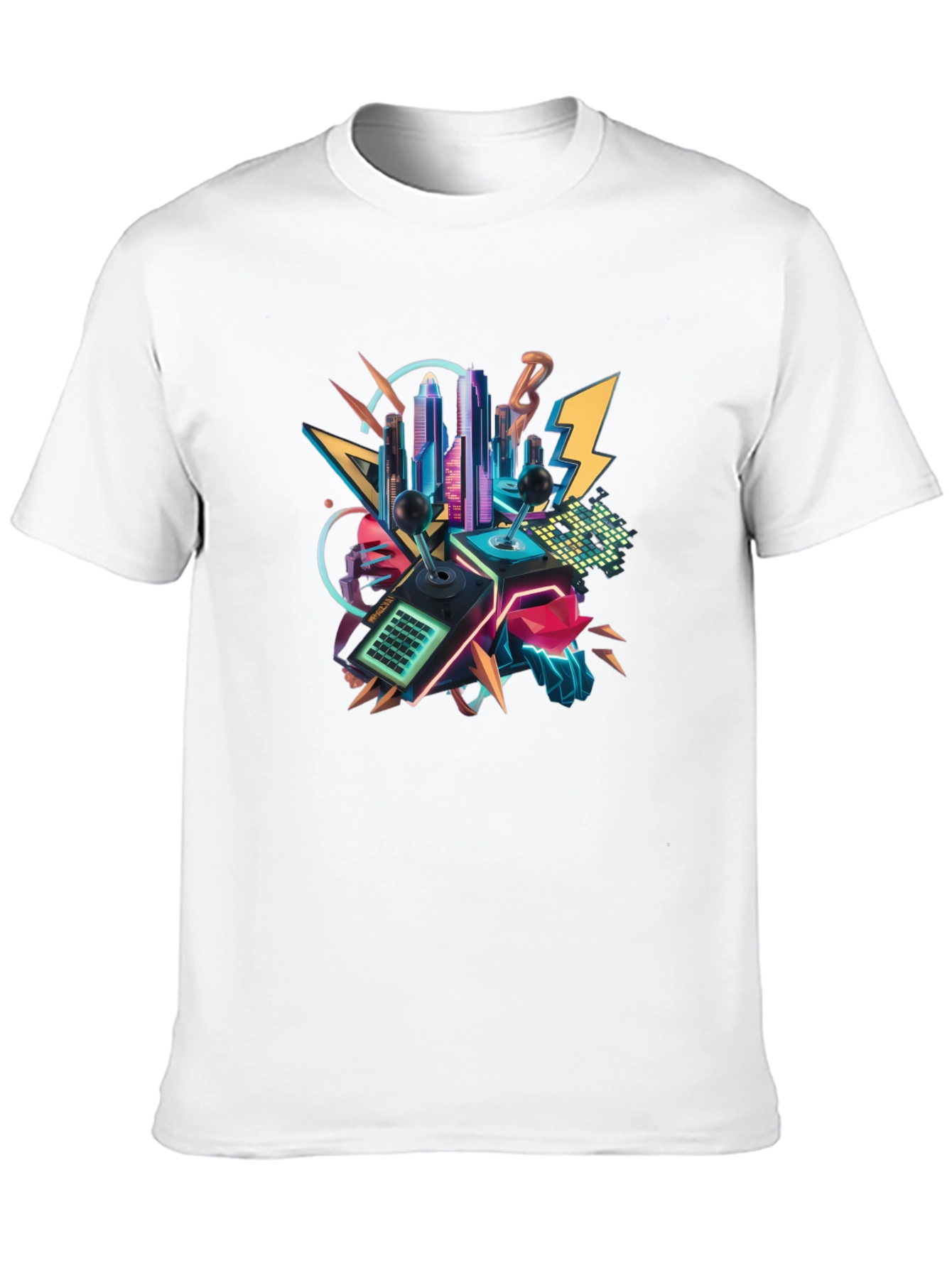 Retro Arcade T-Shirt - Gamer Style