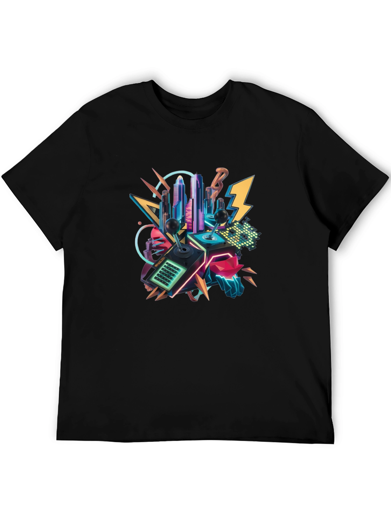 Retro Arcade T-Shirt - Gamer Style