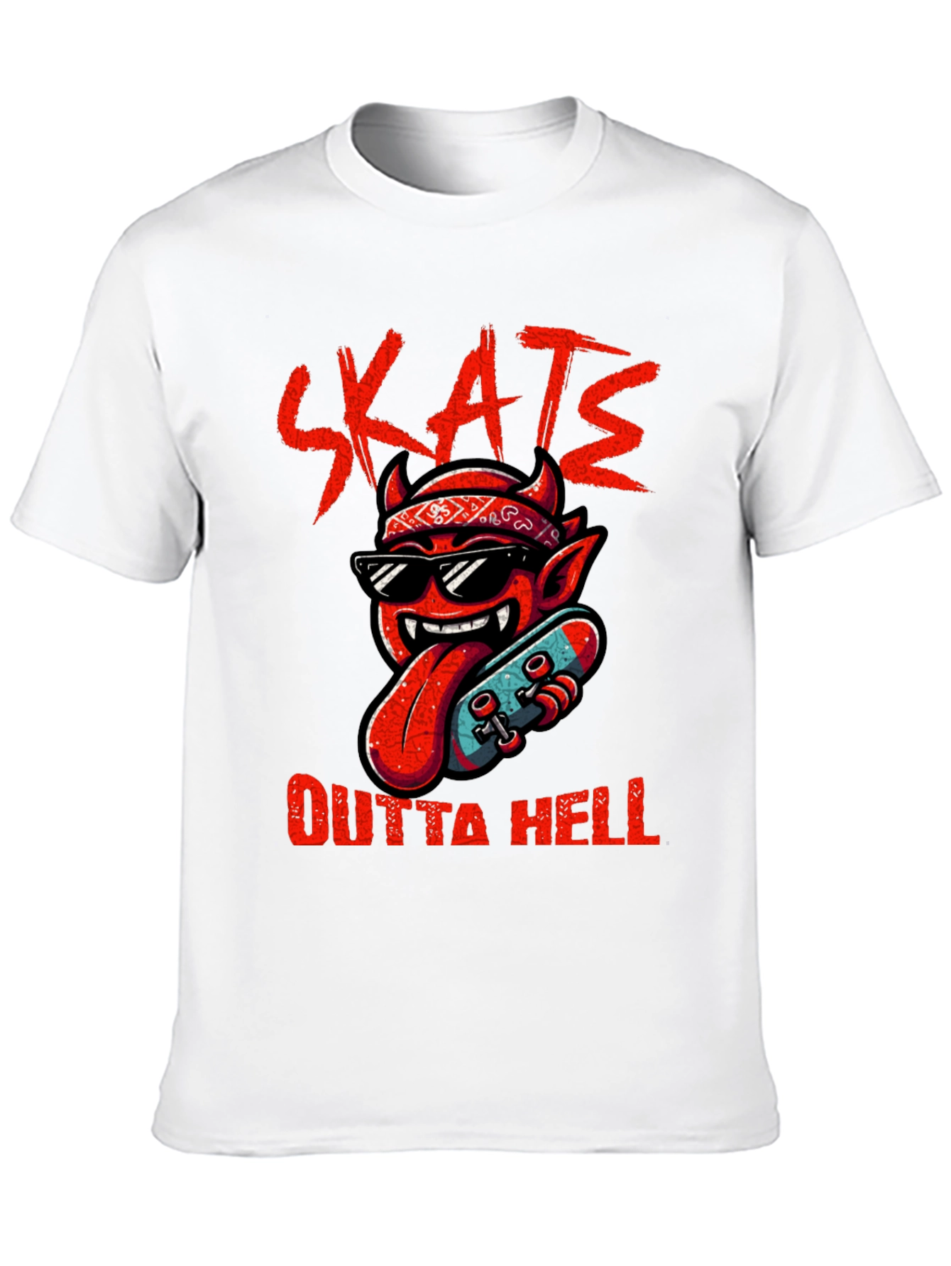 Skate Outta Hell Graphic Tee