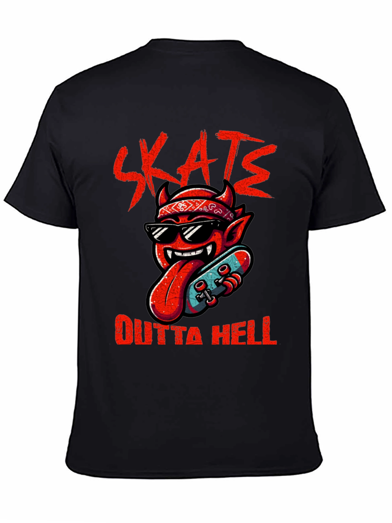 Skate Outta Hell Graphic Tee