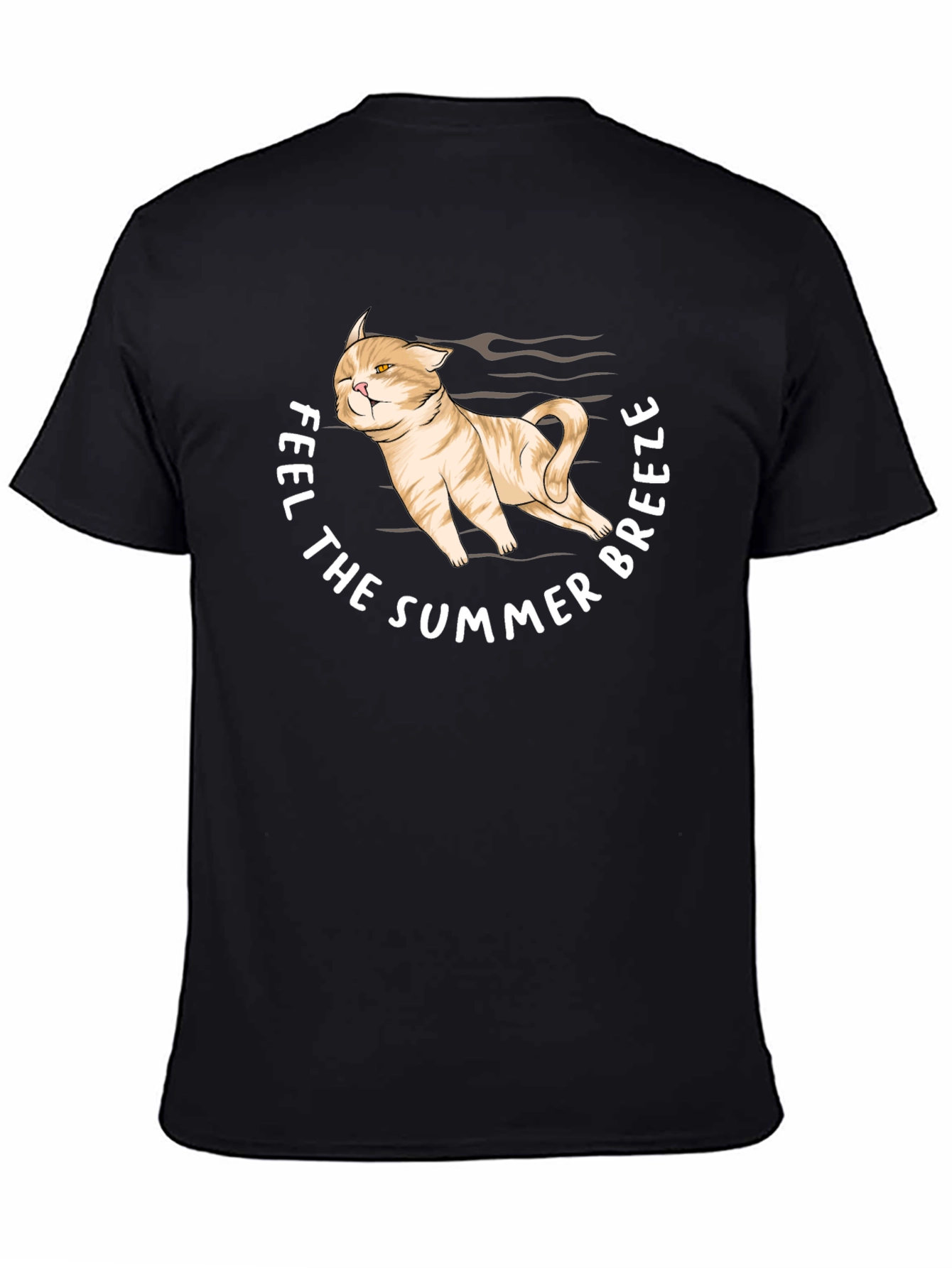 Feel The Summer Breeze Cat T-Shirt