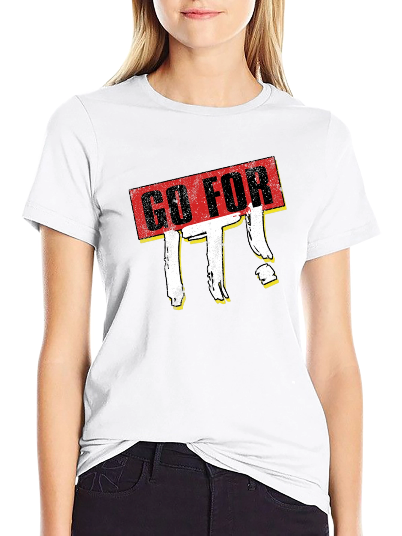 Go For It Graphic Tee - Motivational T-Shirt