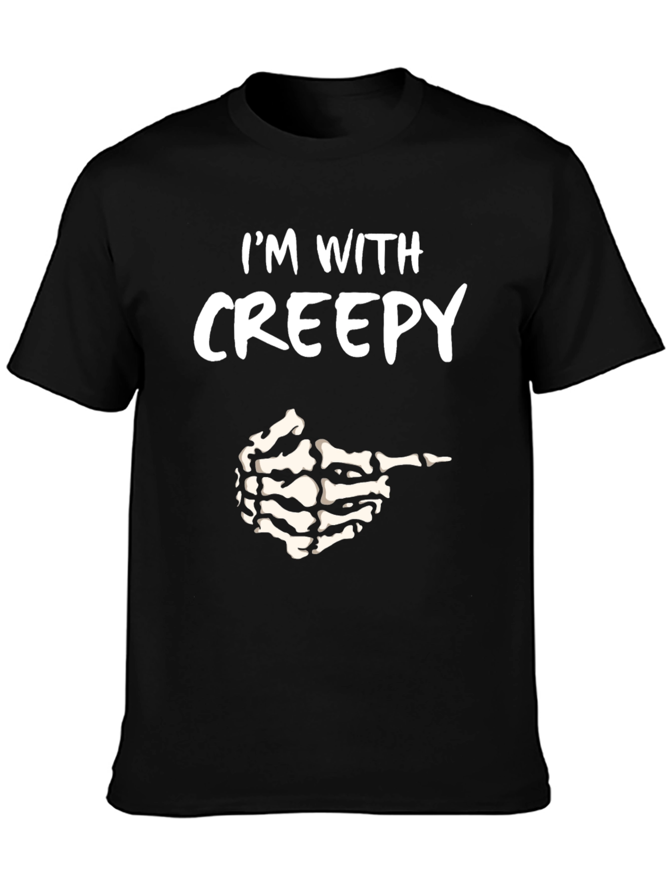 Im with Creepy Halloween T-Shirt