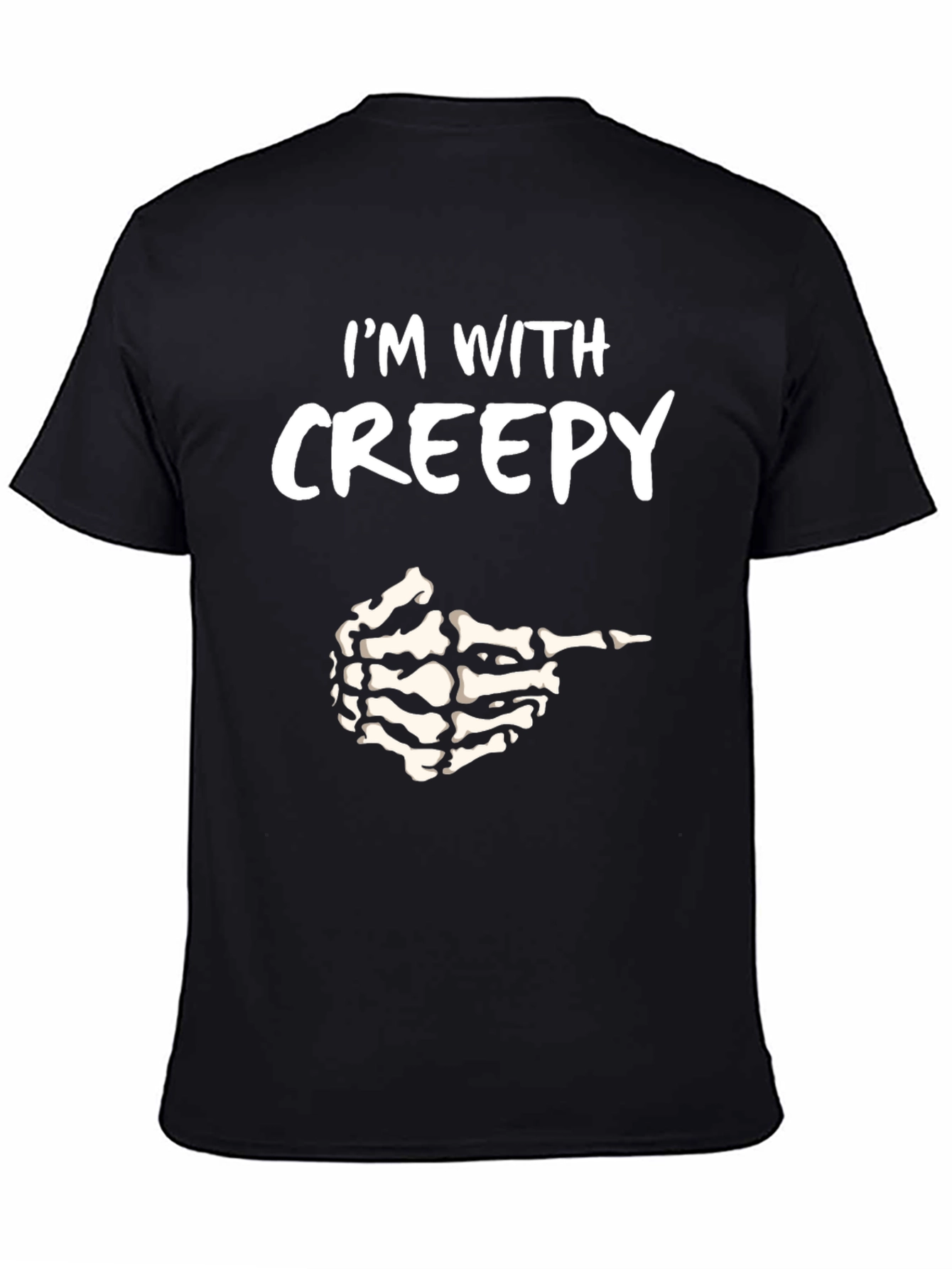Im with Creepy Halloween T-Shirt