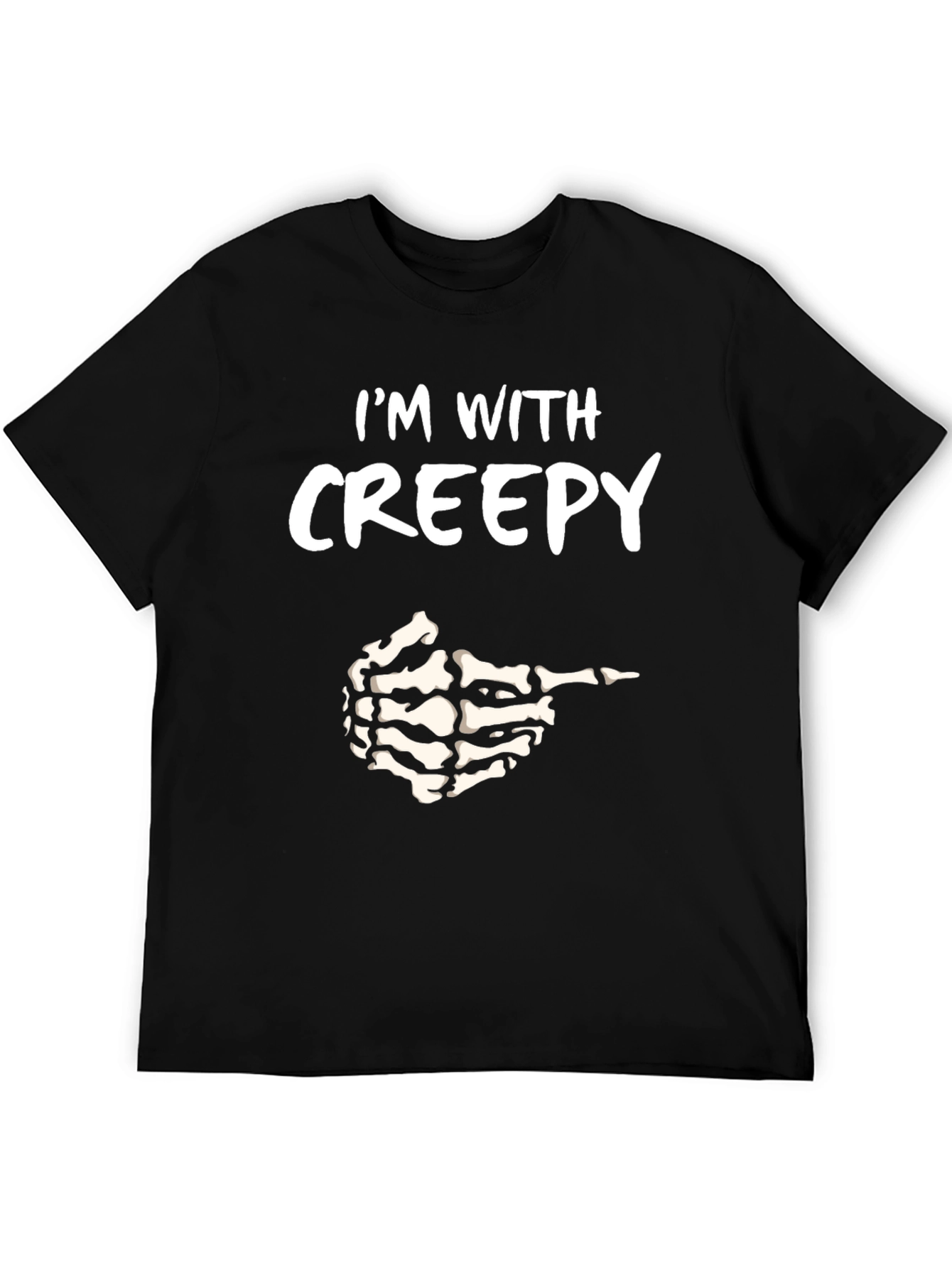 Im with Creepy Halloween T-Shirt