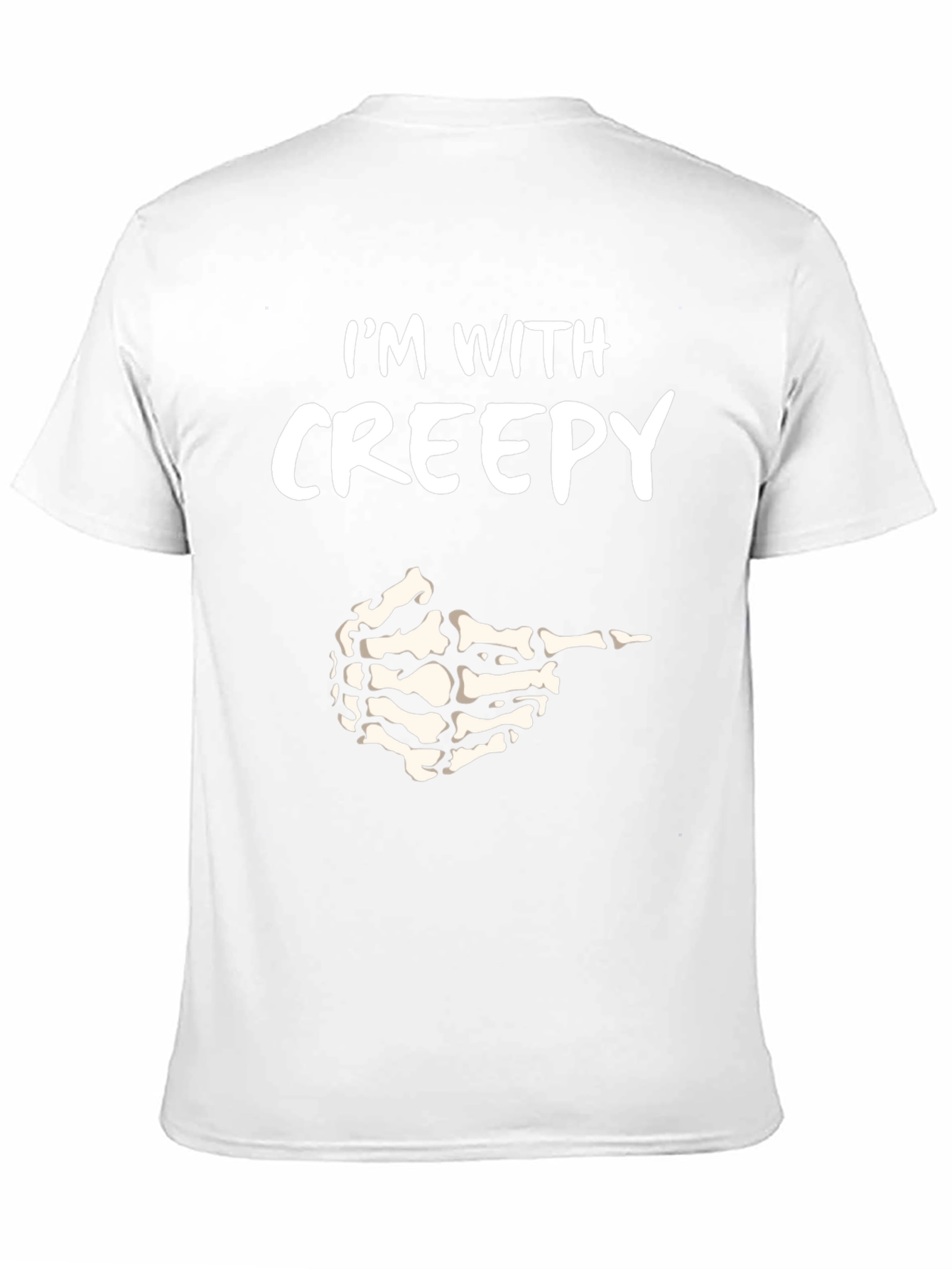 Im with Creepy Halloween T-Shirt
