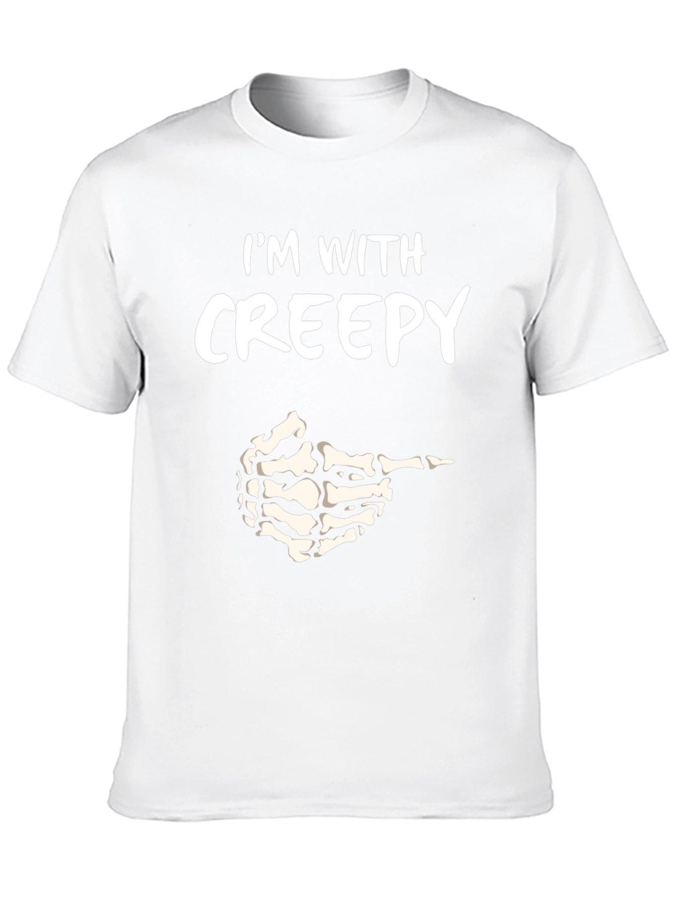 Im with Creepy Halloween T-Shirt