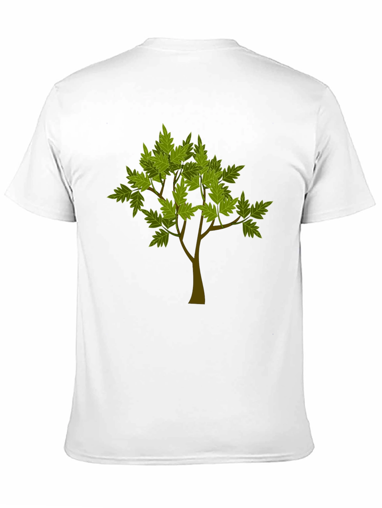 Nature Tree Graphic Tee - Black