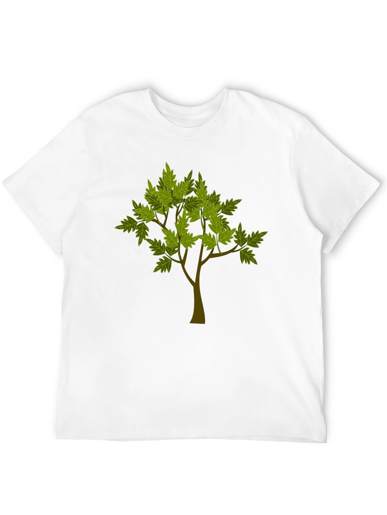 Nature Tree Graphic Tee - Black