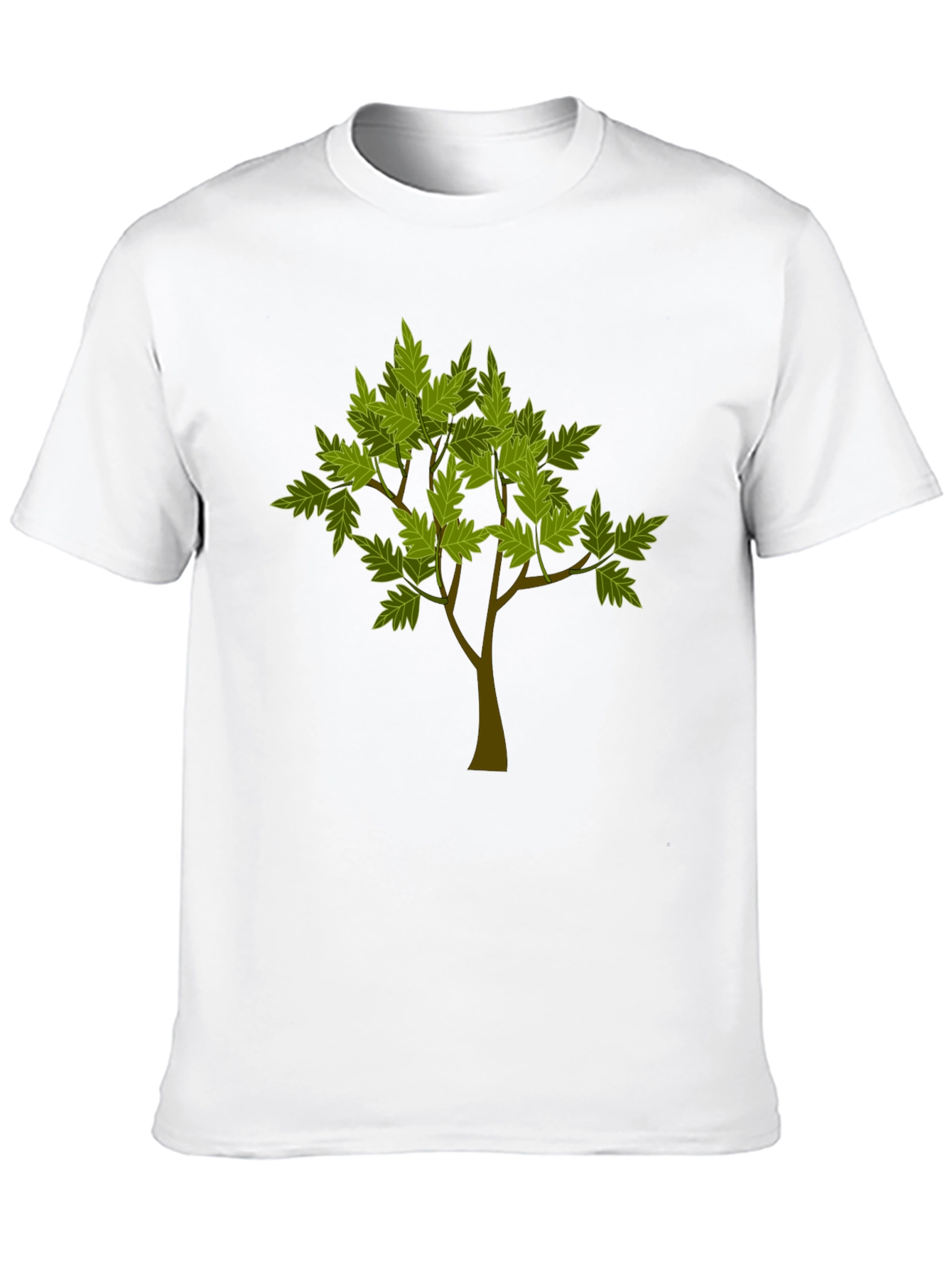Nature Tree Graphic Tee - Black