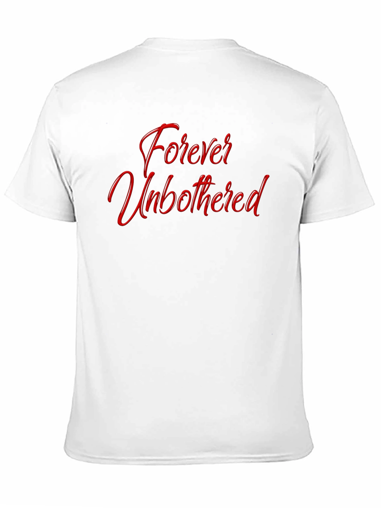 Forever Unbothered Black T-Shirt