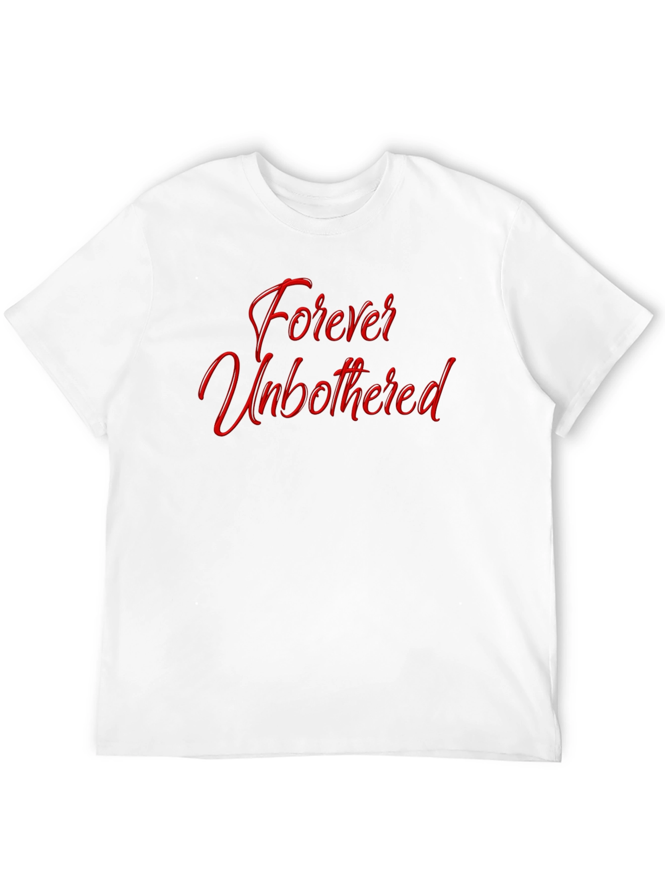 Forever Unbothered Black T-Shirt