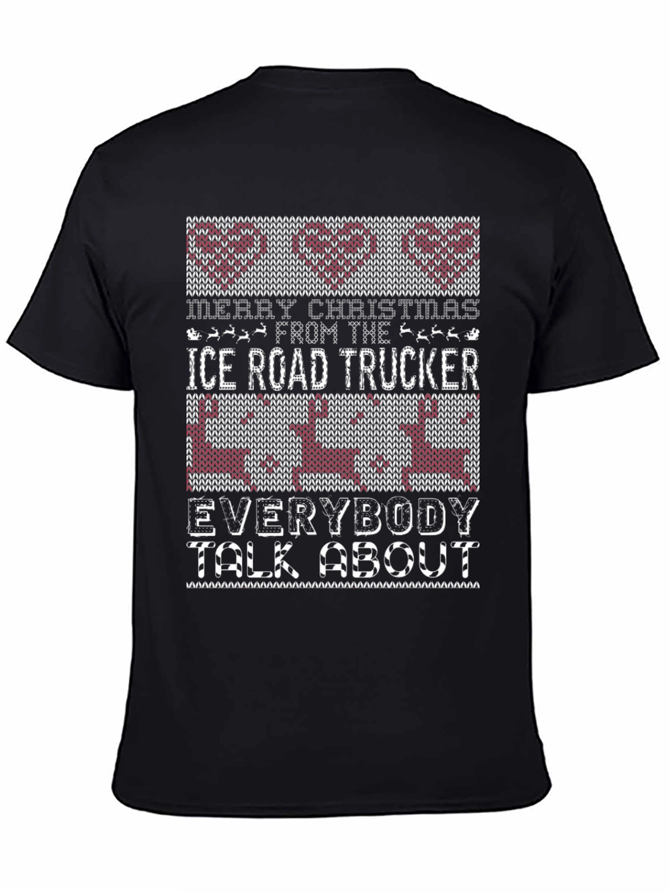 Ice Road Trucker Christmas T-Shirt