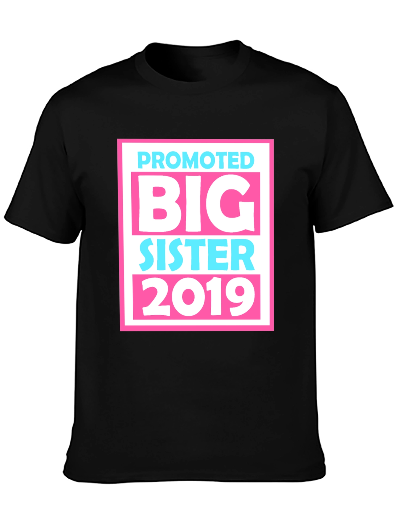 Promoted To Big Sister 2019 T-Shirt