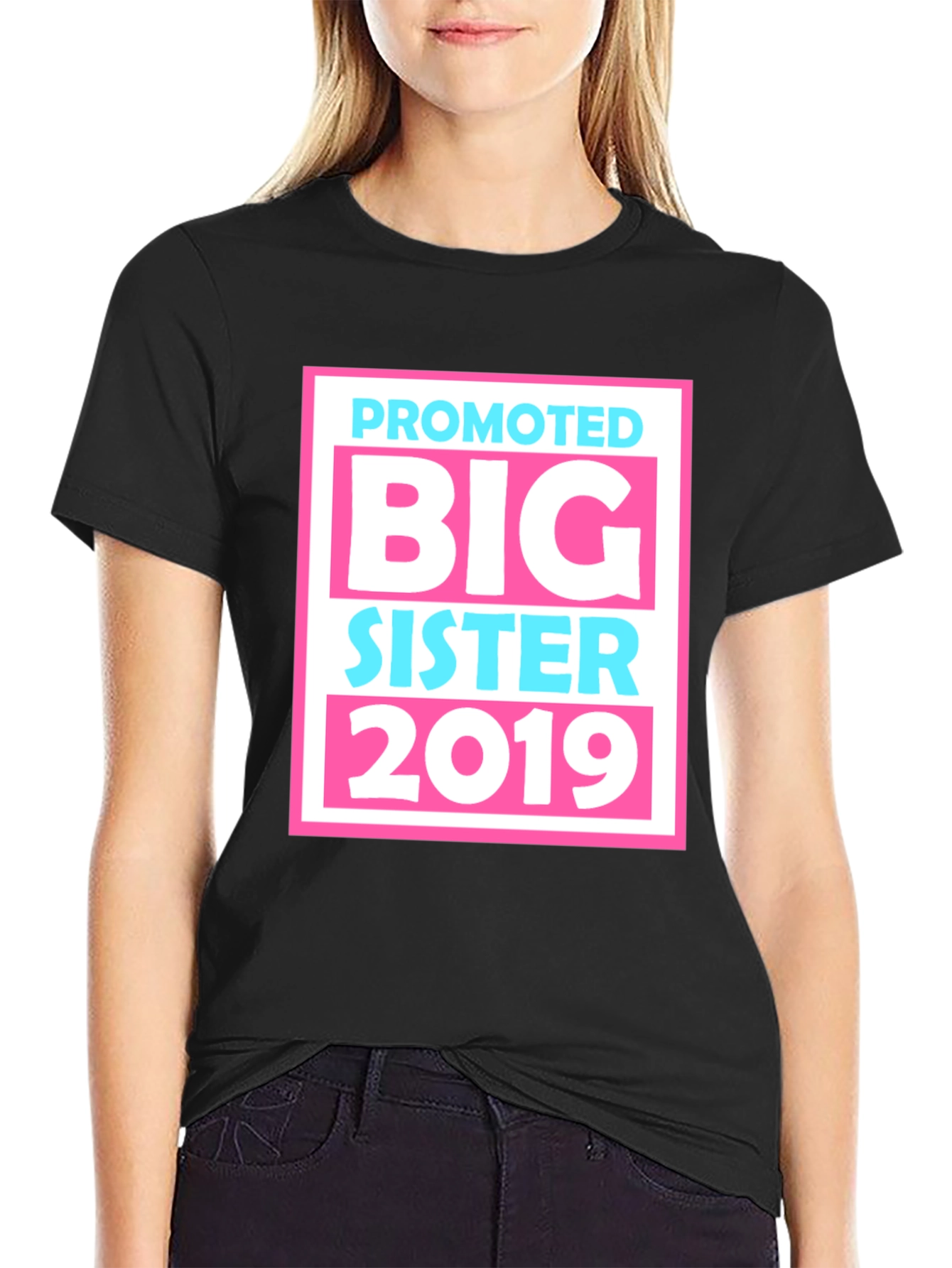 Promoted To Big Sister 2019 T-Shirt