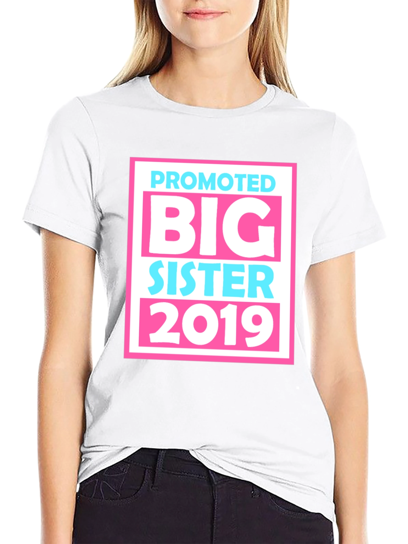 Promoted To Big Sister 2019 T-Shirt