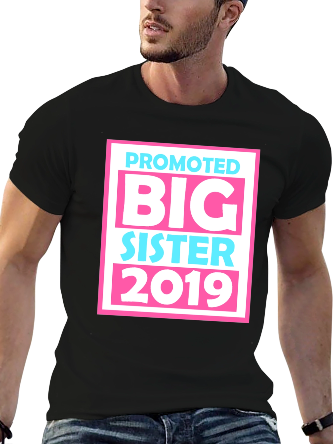 Promoted To Big Sister 2019 T-Shirt