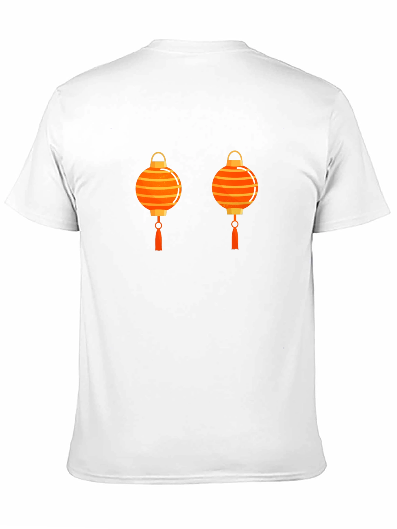 Lantern Graphic Tee - Casual Black T-Shirt