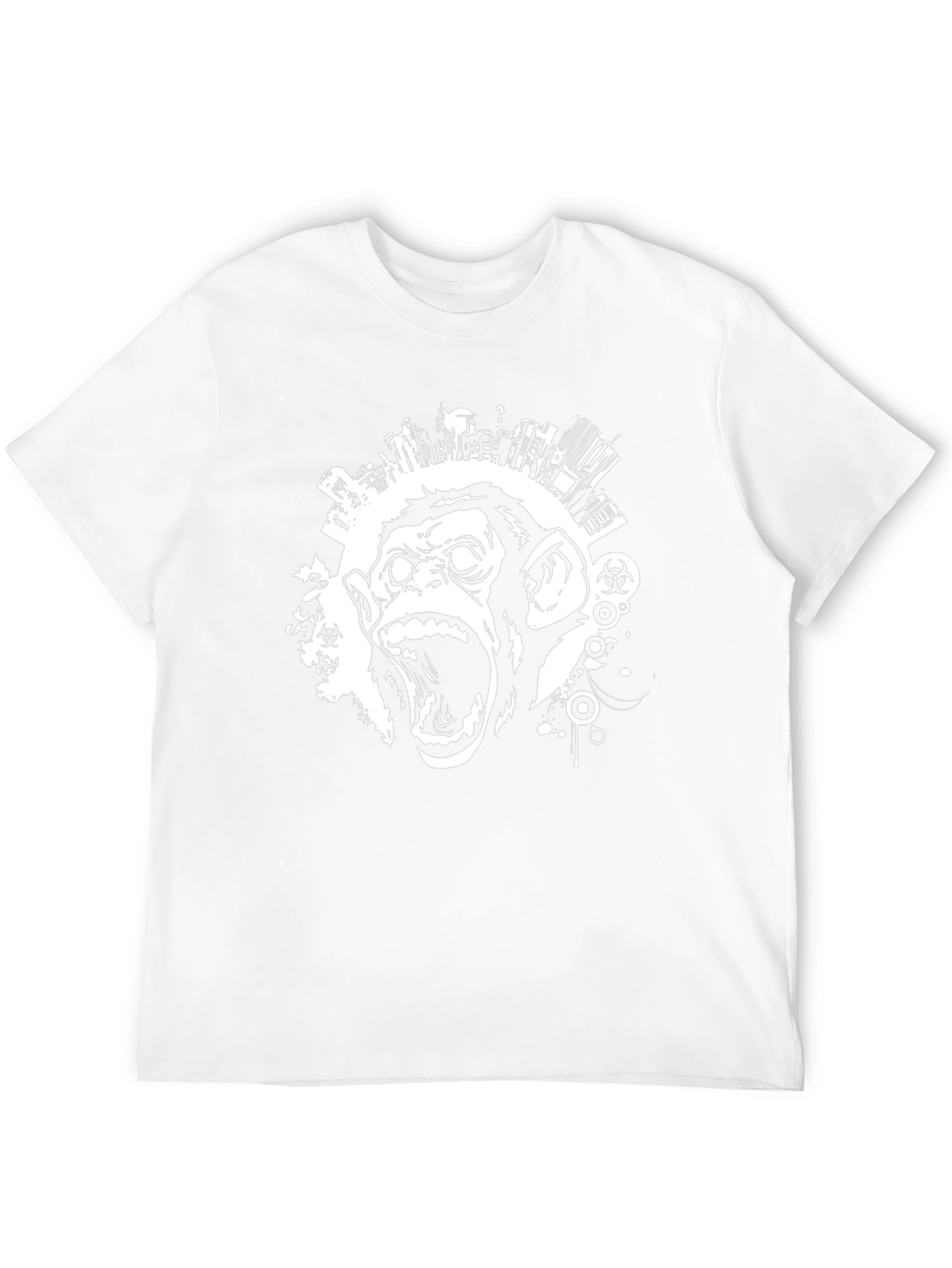 Urban Monkey T-Shirt - Black Graphic Tee