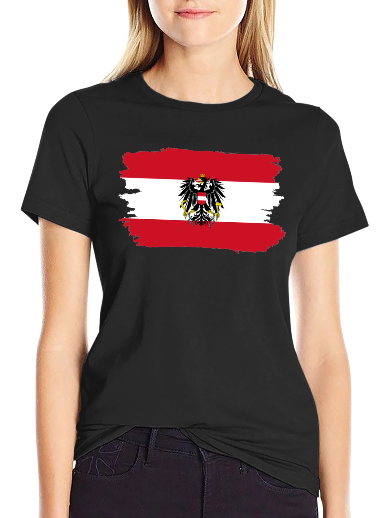 Austria Flag Eagle T-Shirt